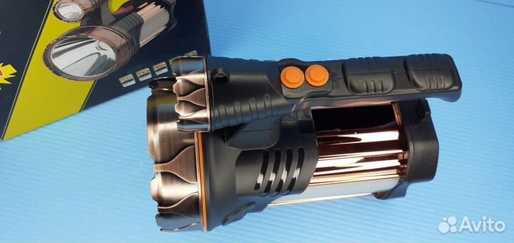 Фонарь прожектор 3в1 Звезда Мощность 100вт