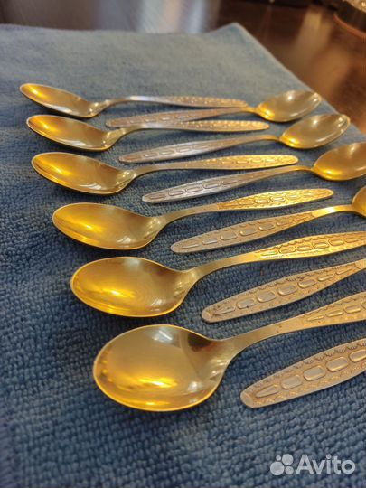Чайные ложки мельхиор