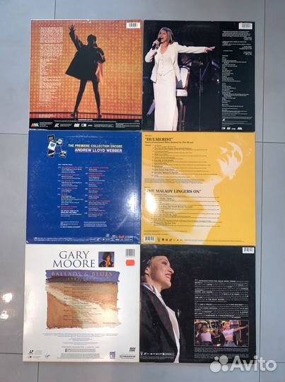 Laser disk 11 штук