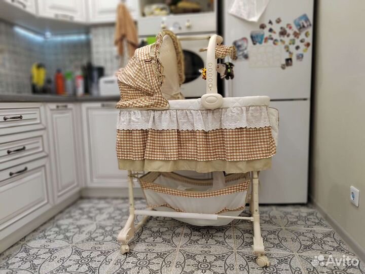Детская люлька колыбель электрическая