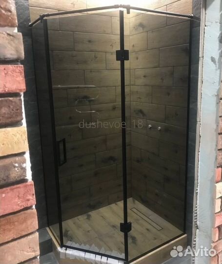 Душевые кабины из закаленного стекла 8 мм