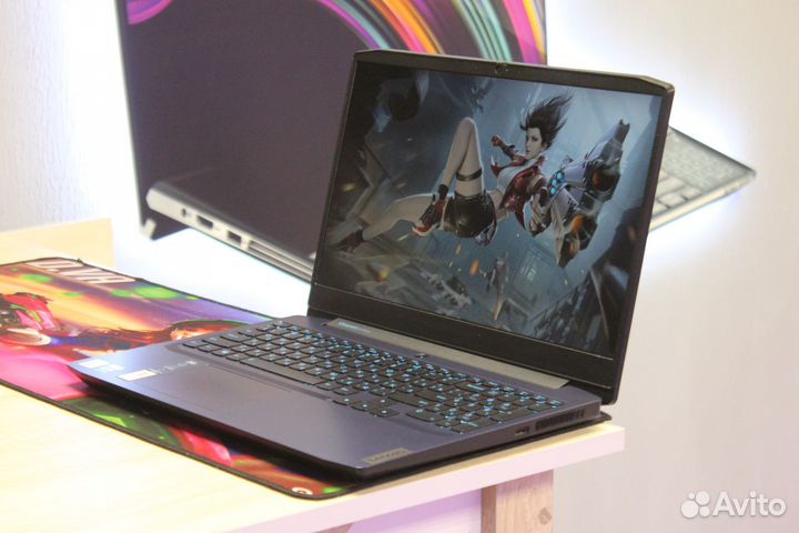 Игровой Lenovo с подсветкой/i5-10/GTX 1650Ti 4/SSD