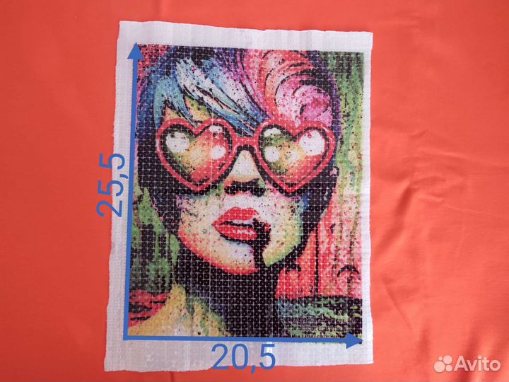 Аппликация на одежду пайетки