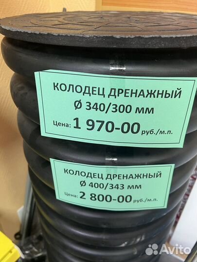 Дренажный колодец