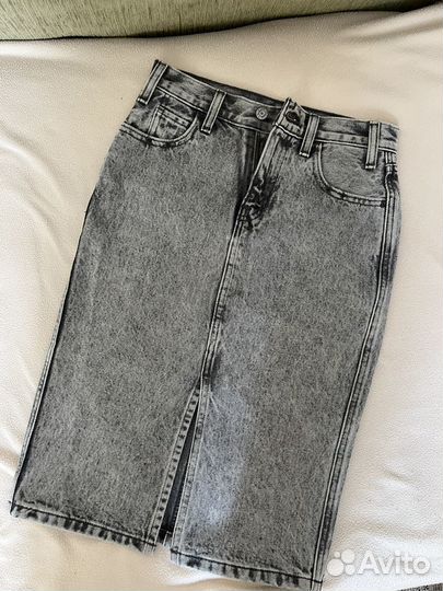 Юбка джинсовая летняя levis,zara