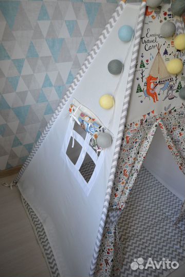 Детская игровая палатка вигвам