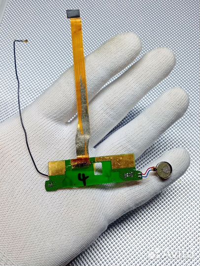 Philips W3500. Нижняя плата со шлейфом. Оригинал