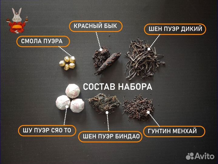Утренний чай с мощным эффектом - набор чая пуэр