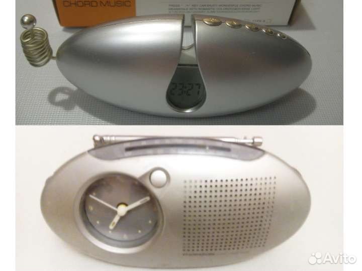 Электронные часы будильник радио