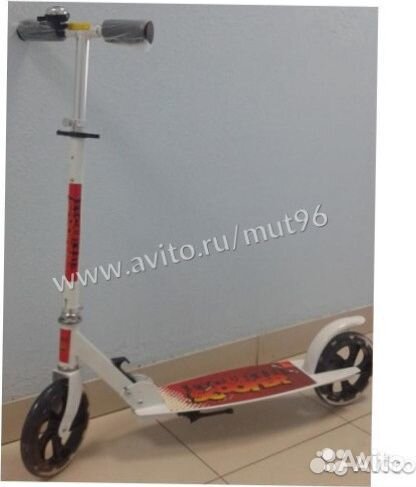 Самокат cool scooter для взрослых, до 80кг