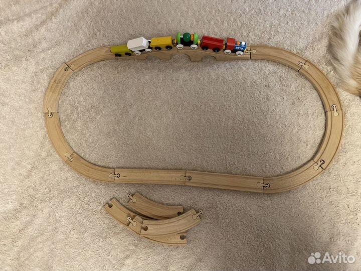 Деревянная железная Дорога IKEA brio