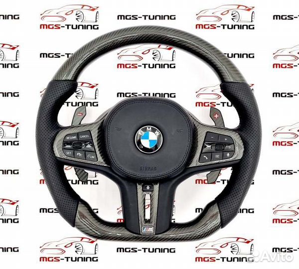 Руль + подушка BMW X4 G02 стиль M карбон X4M