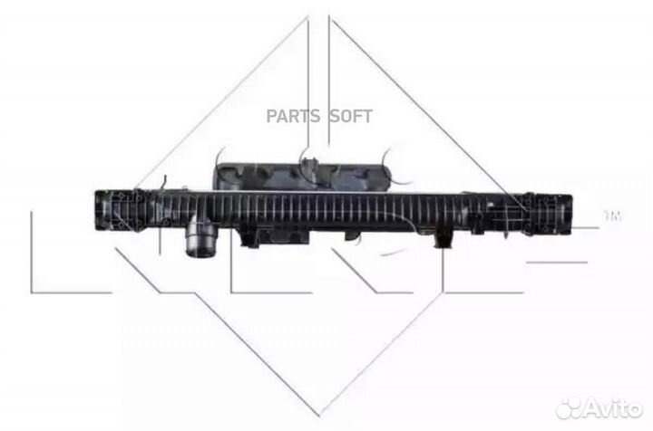 Радиатор охлаждения с рамкой TGA ('00), TGS/TGX ('