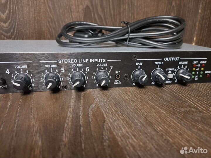 Рэковый микшер Whirlwind MIX-7