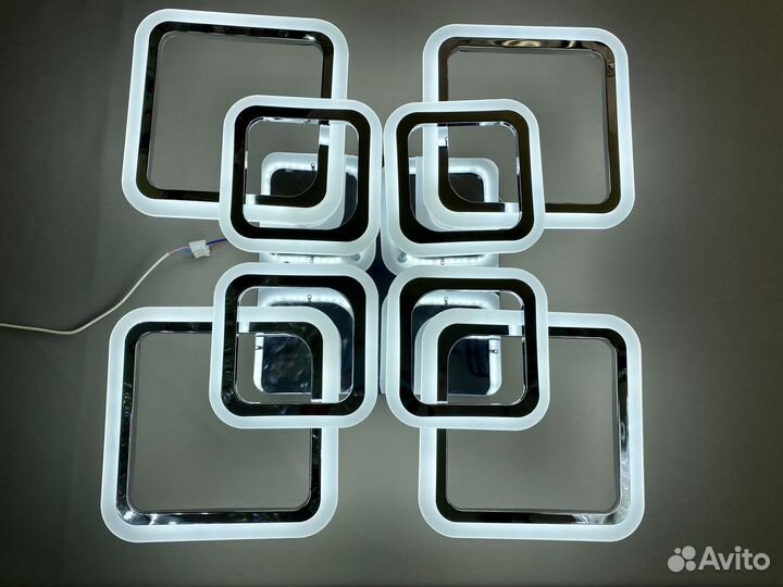 Светодиодная Люстра Визаж 192W с пультом