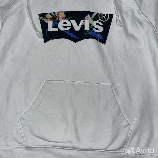 Худи levis белое m