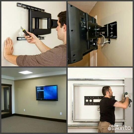Установка кронштейна тв /tv кронштейна телевизора