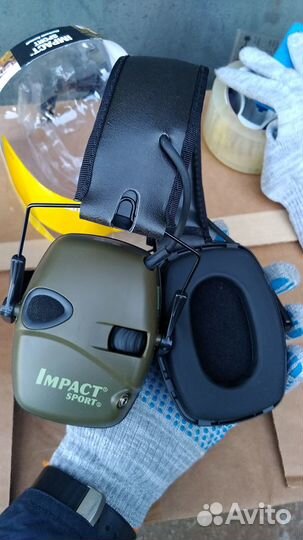 Наушники Howard Leight Impact Sport зеленые