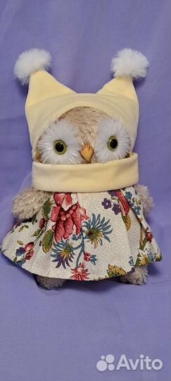 Игрушка Совушка ручной работы