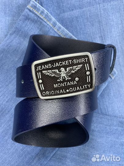 Кожаный ремень Montana