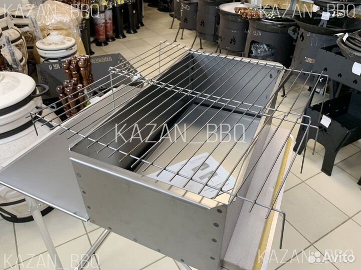 Большая коптилка горячего копчения