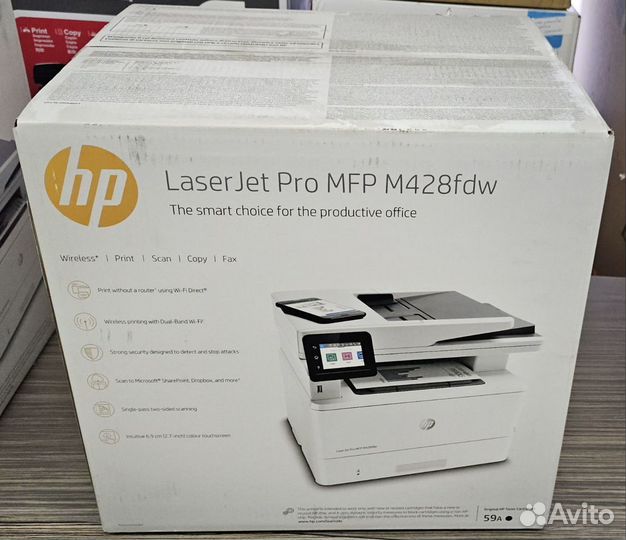 Мфу HP LaserJet Pro M428fdw Wi-Fi лазерный (новый)