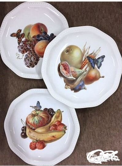 Антикварная Тарелка Линейка bella, фирма Rorstrand