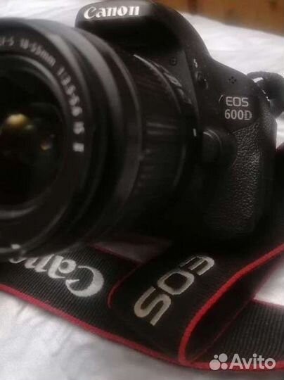 Зеркальный фотоаппарат canon 600d