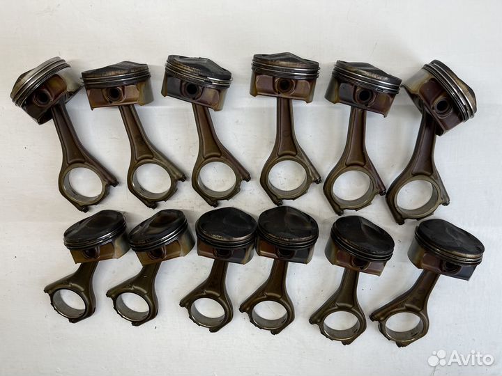 Шатун с поршнем N73B60A для BMW E65\E66