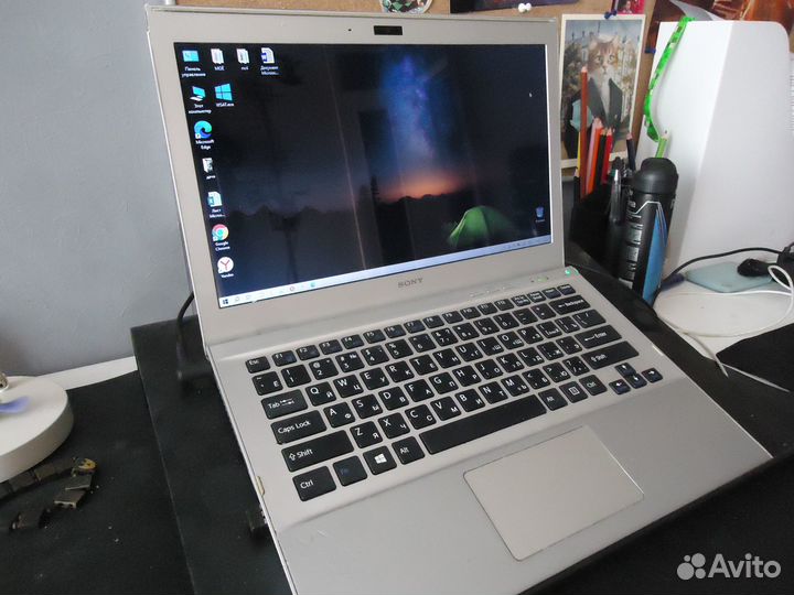 Ноутбук sony vaio SVT131A11V