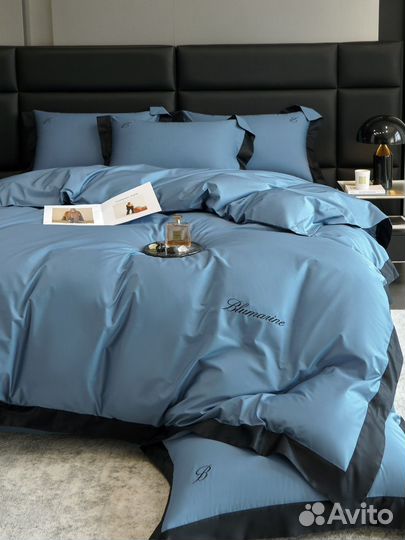 Постельное белье евро Blumarine premium