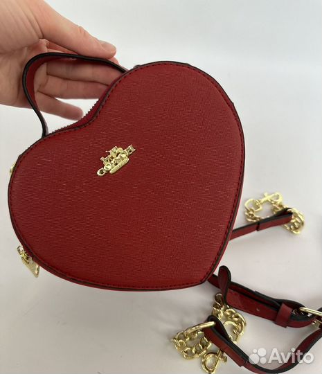 Сумка coach heart новая