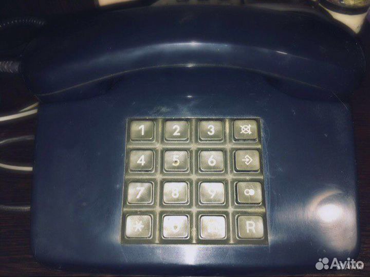 Ретро телефон стационарный Post