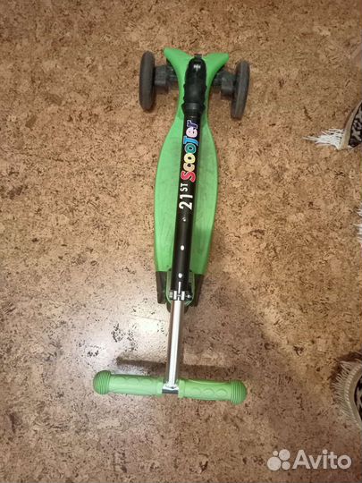 Самокат детский трехколесный бу