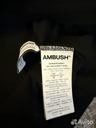 Лонгслив Ambush оригинал