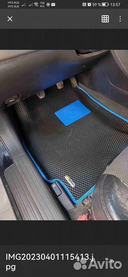 Коврики EVA на полик Форд Эксплорер