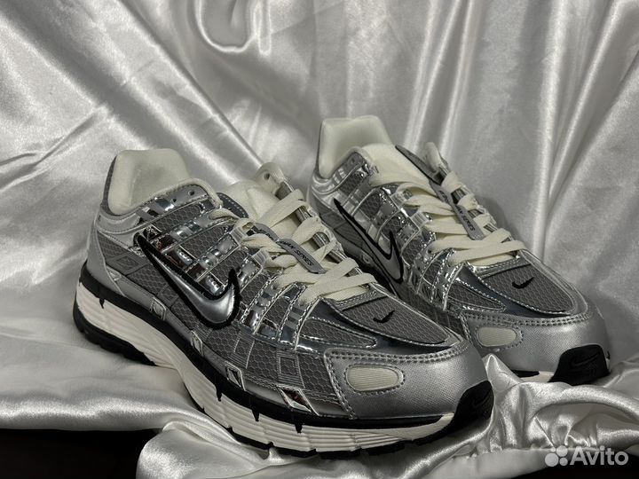 Nike p6000 silver poizon