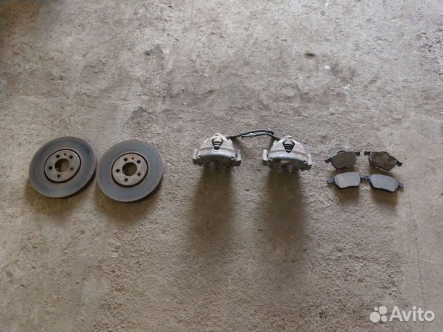 Комплект тормозов 288мм passat