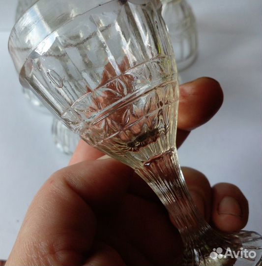 Лафитник рюмки набор 6 шт. Стекло