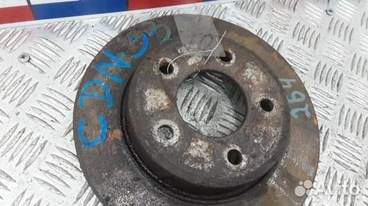 Диск тормозной задний mazda 3 1 (CDN33LR01)