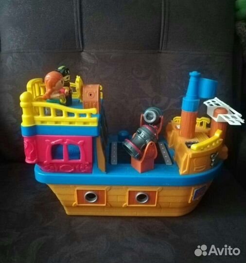 Конструктор Пиратский корабль игрушки для мальчика