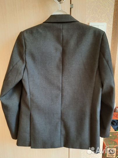 Пиджак школьный для мальчика размер 32, 134- 140