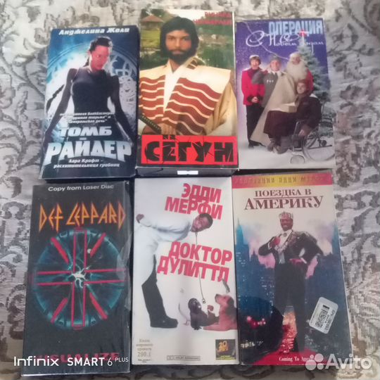 Видеокассеты с фильмами