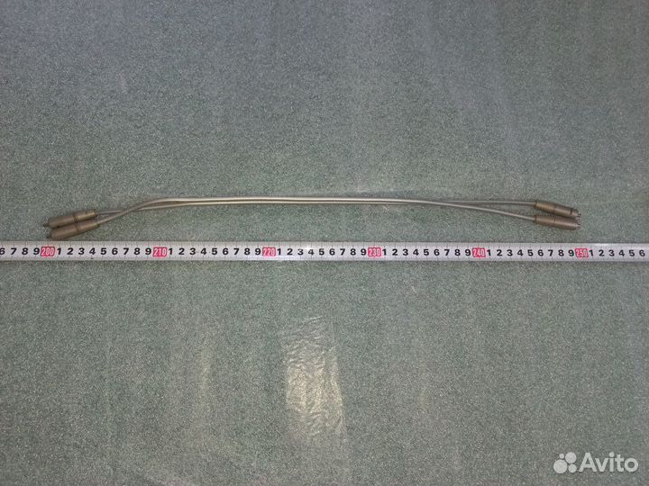 Межблочный серебренный кабель Audio note AN-V