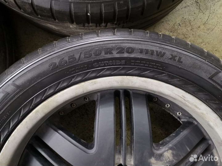 Кованые диски r20 на Toyota Land Cruiser Prado