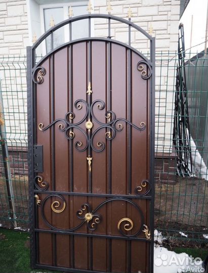 Ворота кованые