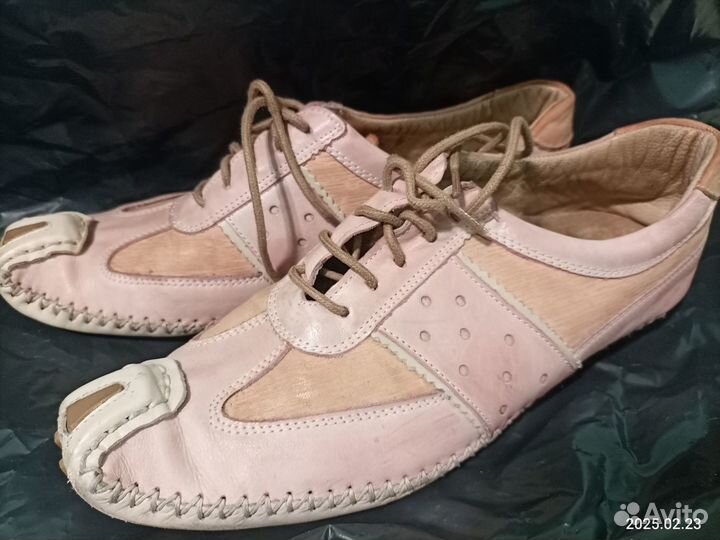 Кроссовки натуральная кожа