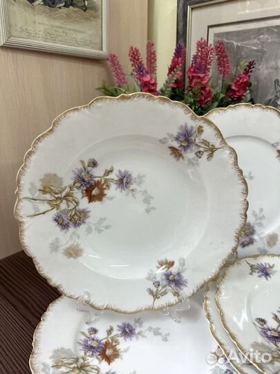 Антикварные тарелки Франция