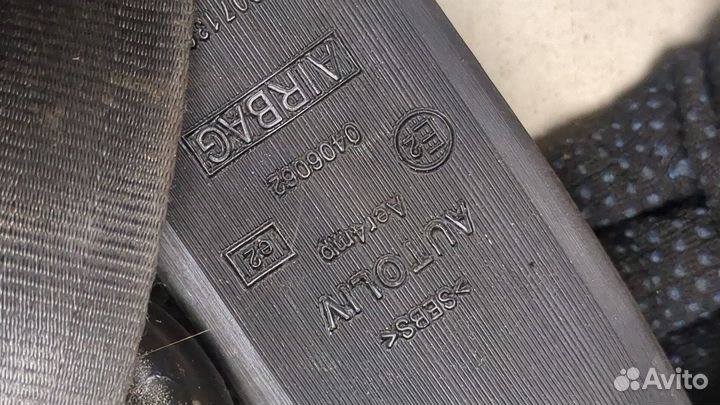 Ремень безопасности левый передний Citroen C3 picasso, 2009