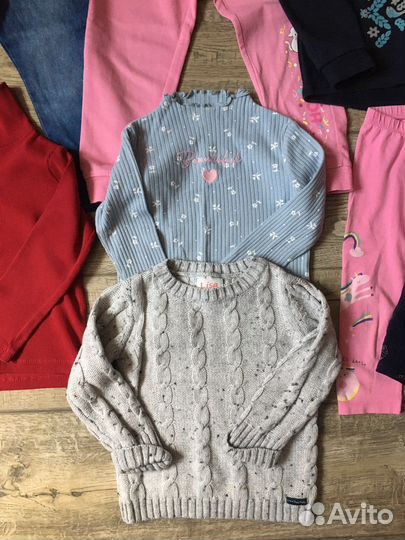 Вещи пакетом на девочку 98